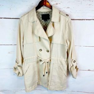 Anthropologie Linen Jacket